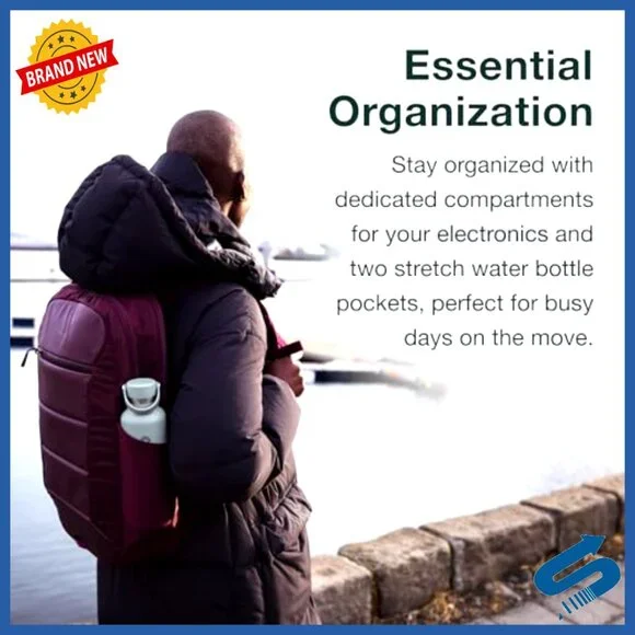 Lightweight Laptop Backpack Slim Travel Design AirScape Suspension Minimalist